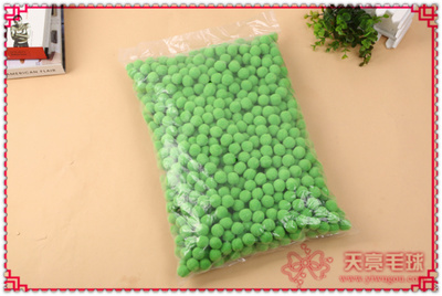 OPP袋裝多色毛絨毛球 服裝服飾輔料 廠家直銷 規格可定制