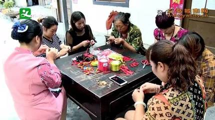 福田街道首批發往汶川縣的來料加工產品已完成加工