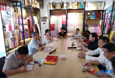 劉新民到義烏走訪慰問縣駐義來料辦、義烏慶元商會